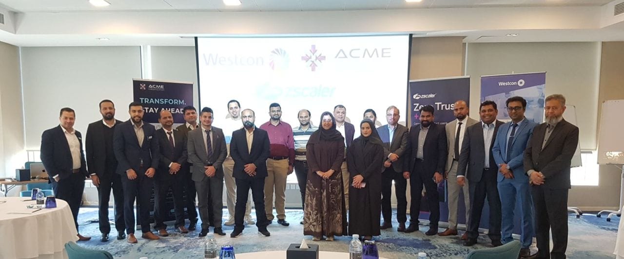 ACME Zscaler Westcon-Comstor customer roundtable Bahrain January 2025